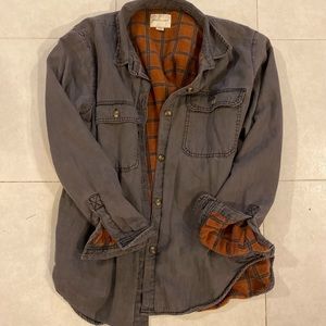 America eagle button up